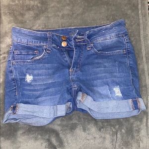 jean shorts
